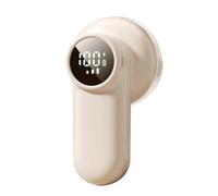 Oiqippnbv Professional Rechargeable Fabric Shaver with Digital Display,Enhanced 6-Leaf Blades for Lint Removal Clothes,Furniture-A Easy Install