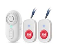 Oiqippnbv Q26 Wireless Smart Doorbell Care Doorbell Elderly Emergency Call Device Nursing Pager Nursing Pager SOS Alarm System