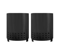 Oiqippnbv Tabletop Fire Pit Mini Outdoor Portable Gase Heater Stoves with Stand Stainless Steel Camping Stove Equipments Outdoor Easy Install -B