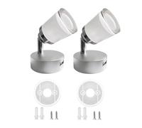 Oiqippnbv USB LED Car RV Reading Light Spotlight Bedside Lamp Car RV Interior Reading Led Spot Light Dimmiable 12-24V 3W Interior Lighting Accessories