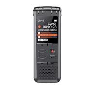 Oiqippnbv X183 USB Pen 32GB Voice Activated Digital Audio Voice Recorder Mp3 Player Non-Stop 50hours Recording Black