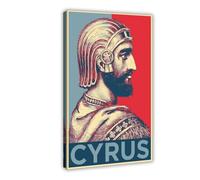 OIQUTGNG Cyrus The Great Original Art Canvas Poster Bedroom Decor Landscape Decor Gift 12x18inch(30x45cm)