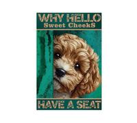 OIQUTGNG Why Hello Sweet Cheeks.. Canvas Poster Bedroom Decor Landscape Decor Gift 20x30inch(50x75cm)