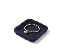 Oirlv Jewellery Tray Velvet Jewellery Storage Tray for Necklace Ring Earring Storage and Display