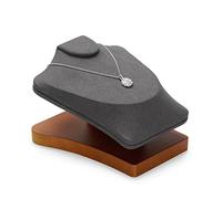 Oirlv Luxurious Necklace Stand with Velvet Surface Ideal for Home Storage or Jewellery Shop Display in Elegant Colours