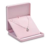 Oirlv Velvet Big Necklace Box Necklace Organiser Box Pendant Organiser Case for Birthday Christmas Anniversary Mothers Day