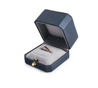 Oirlv Wedding Ring Box Single Ring Box for Proposal Engagement Weddings Birthday and Anniversary