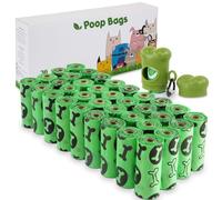 OIRLVCE Dog Poo Bags 540 Counts 36 Rolls Dog Poop Bags Rolls with Dispenser, Biodegradable Extra Thick Strong Leak Proof Dog Waste Bags, Green
