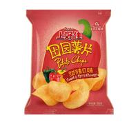 Oishi Potato Chips Sweet & Spicy Flavor 50g