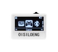 OISILOENG NFC Tag Emulator, Easy 1-Button Control,1.4" OLED Screen,3100+ Saves, Unlimited Rewrite, Auto UID Regen, Rechargeable, Compatible with 50+ Games (WHITE)