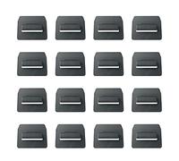 Oisinlas Sunshade Clips Roof Shade Clips for Sunroof Compatible with Tesla Model 3 Model Y Roof Sun Shade Heat Shield Installation Accessories 16 PCS(Black, Model 3)