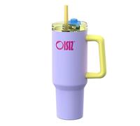 OISIZ 40oz Tumbler with Handle Water Bottle with Straw Lid 1200ml Stainless Steel Drink Cup Reusable Insulated Vacuum Cup Travel Coffee Mug Travel Cup Cupholder Friendly,Leak Proof,Keep Cold for 32Hr