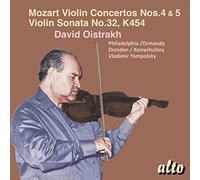 Oistrach - Violinkonzerte 4 & 5/Violinsonate KV 454