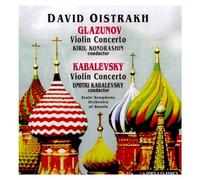 Oistrakh, David - Glazunov and Kabalevsky Violin Concertos