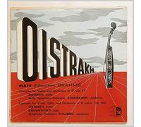 OISTRAKH PLAYS JOHANNES BRAHMS lp /VIOLIN CONCERTO and VIOLIN AND CELLO CONCERTO
