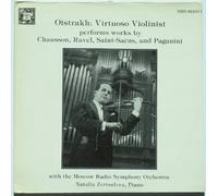 Oistrakh Virtuoso Violinist Performs Works By Chausson Ravel Saint-Saens and Paganini with the Moscow Radio Symphony Orchestra