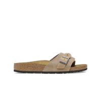 Women's sandals Birkenstock Oita Braided Suede Leather Beige 40 Étroit
