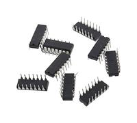 OITHJTIRP 10 x LM324N Low Power Quad DIP-14 operational amplifier.