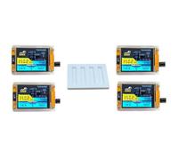 OITHJTIRP 4X 350KH/S +4 Slots Base 2.8 Inch Smart Display Upgraded Harshrate Bitcoin Crypto Solo Miner