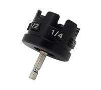 OITHJTIRP Aluminium Alloy Hex Shank Nut Driver for 1/4", 3/8", and 1/2" Threaded Rods, Fast Nut and Bolt Removal for Conduit Racks