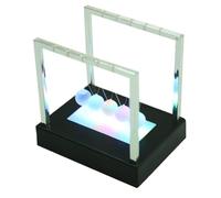 OITHJTIRP Cradle Balance Balls Motion LED Swinging Physics Science Pendulum Balls, Ball Art Toy for Education