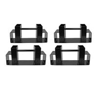 OITHJTIRP Firewood Log Rack Bracket Kit - Adjustable to Any Length - Closed-End Design - 4 Pieces of Brackets