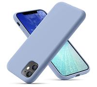 OitiYaa Silicone Case Compatible with iPhone 11 Case 6.1 Inch, Soft Ultra Slim Protective Shockproof Liquid Silicone Phone Case with Anti-Scratch Microfiber Lining,Sierra Blue