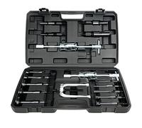 OITTo 21PCS Blind Hole Collet Bearing Race & Seal Puller Extractor Kit | 16PCS Inner Bearing Race and Seal Extractor Kit Slide Hammer Pilot Insert Bearing Removal Tool&5 PCS Slide Hammer Puller Tool