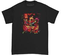 OIU967T16VXJ Cream Men's Disraeli Gears T-Shirt Black (3X-Large)