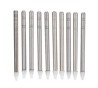 Oiutrbvzm 10pcs Watch Hand Presser Set, Watch Hand Fitting Tool, 6-15mm Steel and PE Plastic Watch Repair Tool with 10 Sizes for Watchmakers and Hobbyists