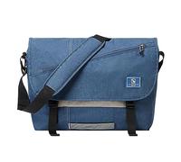OIWAS Messenger Bags for Men, 15.6 Inch Satchel Bag Men Bag Shoulder Bag Laptop School Travel Work Blue