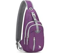 OIWAS Small Sling Backpack Lightweight One Strap Bag Hiking Crossbody Chest Pack Shoulder Bag Daypack For Men Women