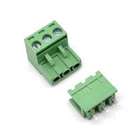Oiyagai 20 Set 3-Pin 5.08mm Pitch Male Female PCB Screw Terminal Block