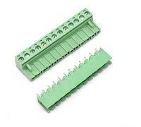 Oiyagai 5 Set 12-Pin 5.08mm Pitch Male Female PCB Screw Terminal Block