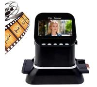 Oiyekntd Digital Film Scanner, 120 High Resolution, Supports 5 Sizes Of 120 Film, 1080p Lcd Screen, Negative Converter Can Convert 35mm, 135, 126, 127 Negatives and Slides To Digital JPEG
