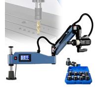 Oiyekntd Electric Tapping Machine Electric Tapper Machine Universal Type Flexible Arm Nut-Tapping Machine Standard Tap Collets M312E