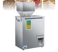Oiyekntd Stainless Steel Powder Filling Machine, Multifunction Automatic Filling and Packing Machine, Particle Subpackage Machine 10-500/999g for Tea Seeds Grains Foot Pedal Control 500g
