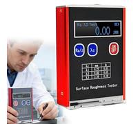 Oiyekntd Surfaces Roughness Tester, High Accuracy 0.01μm Portable Profilometer with Calibration Block, Measuring Range Ra/Rq 0.05~15.0μm Rz/Rt 0.1~50.0μm, LED Display & Rechargeable
