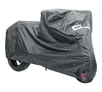 OJ Atmosfere Metropolitane Moto Motorcycle Motorbike Cover Black - Medium