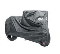 OJ Atmosfere Metropolitane Moto Motorcycle Motorbike Cover Black - Medium