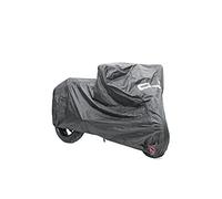 OJ JM1091 Cover Wl Bike Cover-Coated with Textile Motorbike Waterproof Taped Seams and Lining, Black, Size L