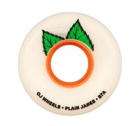 OJ Plain Jane Keyframe 87a Skateboard Wheel 56mm White