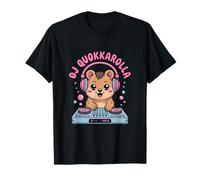 OJ QUOKKAROLLA Cute Quokka DJ Headphones Mixer EDM T-Shirt