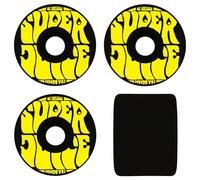 OJ 60mm Super Juice Black 78a Skateboard Wheels