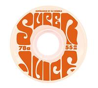 OJ WHEELS Mini Super Juice Skateboard Wheels White 78a White 55mm