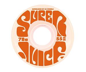 OJ WHEELS Mini Super Juice Skateboard Wheels White 78a White 55mm
