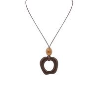 OJERRY Boho Earthy Brown Pendant Necklace for Women, One size, Zinc, No Gemstone