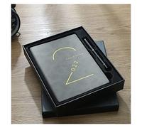 OJHFJMGH Notebooks, 365 Days Efficiency Manual 404 Page Stationery Simple Hand Book Literary Exquisite Notepad Diary(I)