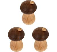 OJHFJMGH Toothpick Holder, With Hotel for Wooden As Lid Decoration Decorations Case Accessories Mushroom Decorative Home Unusual Decor