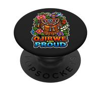 Ojibwe and Proud Indigenous Heritage Statement PopSockets Adhesive PopGrip